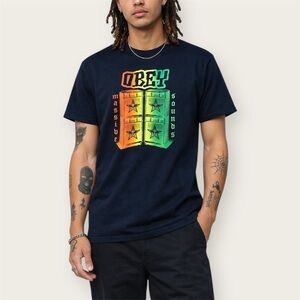 Obey | Premium Crewneck T-Shirt | Massive Sounds